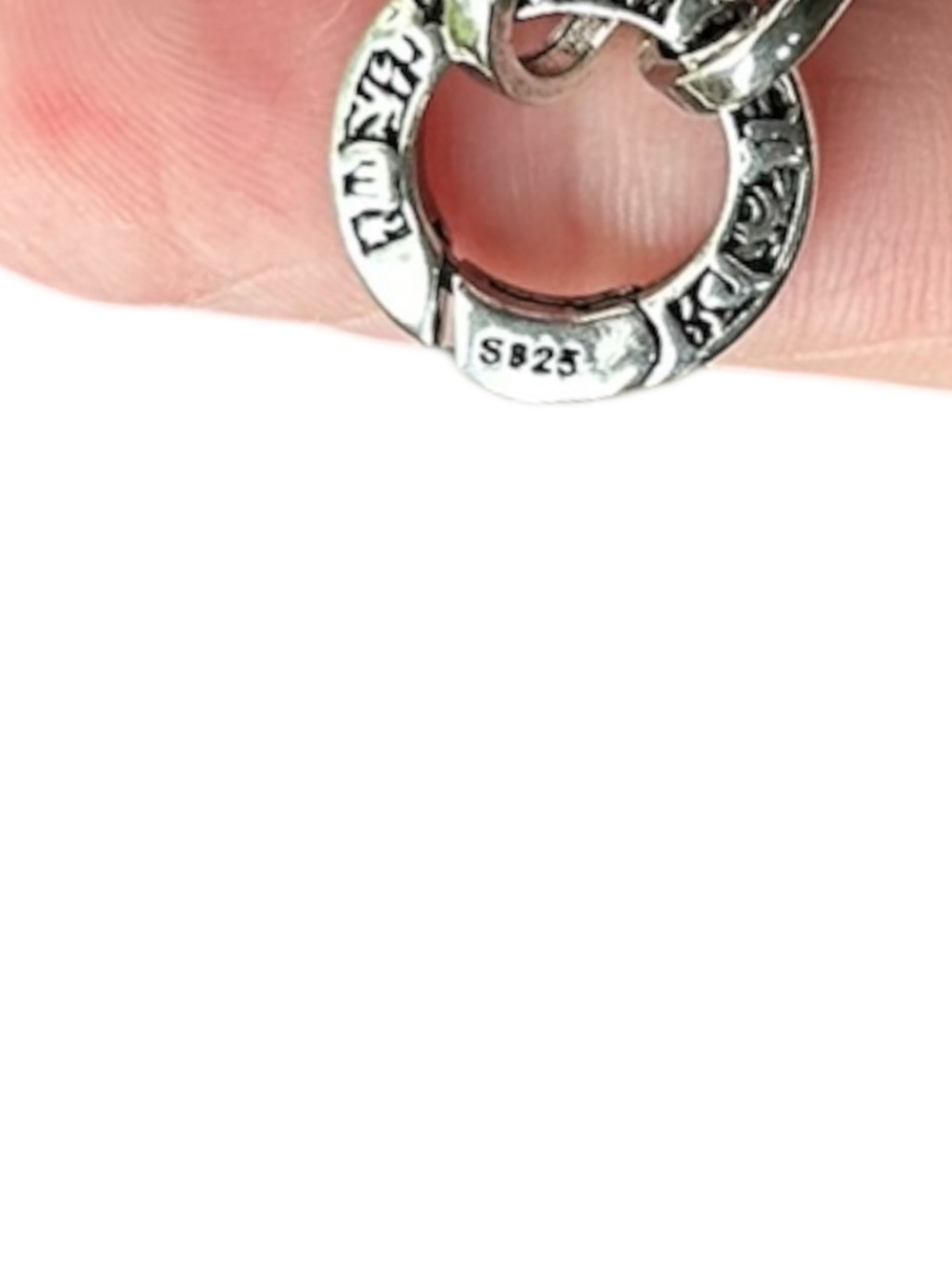 New Silver Rope Chain, Stamped - Picture 8 of 11